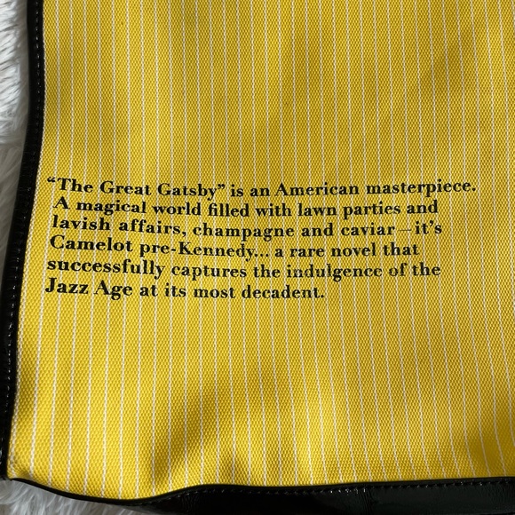 SOLD Kate Spade Rare Great Gatsby Tote - Picture 12 of 13